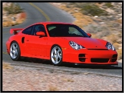 Porsche, Czerwone, GT2